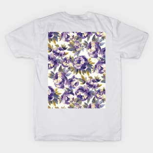 Roses brush strokes T-Shirt